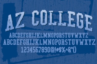 AZ College Font for a Polished Brand Look