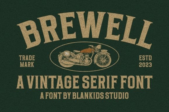 Brewell Serif Font for Professional Branding