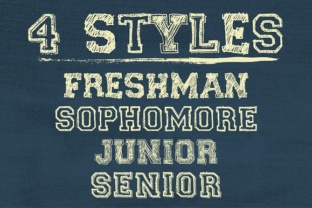College Dropout Font: A Handmade Maker's Creative Ally
