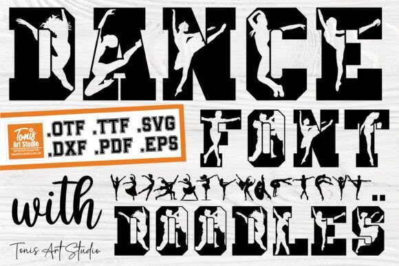 Dance Varsity: A Bold Display Font for Web Design