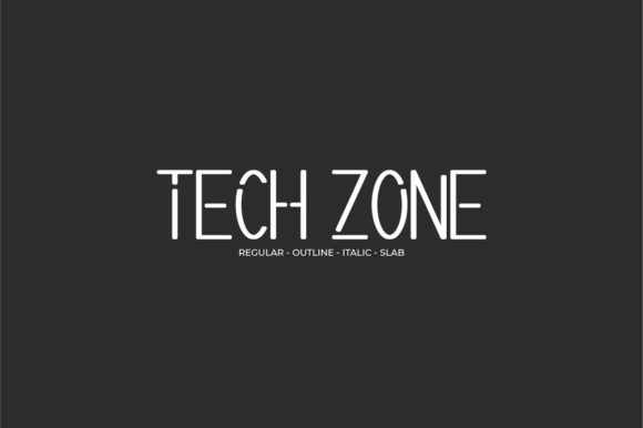 Discover Tech Zone: A Modern Sans Serif Font for Digital Projects