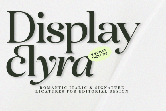 Display Elyra: A Serif Font for Modern Web Design