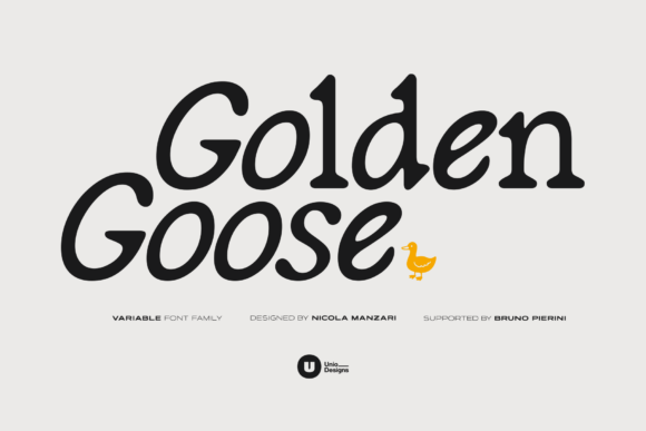 Golden Goose: A Serif Font with a Handmade Touch