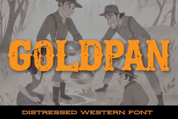 Goldpan: A Blackletter Font for Bold Branding