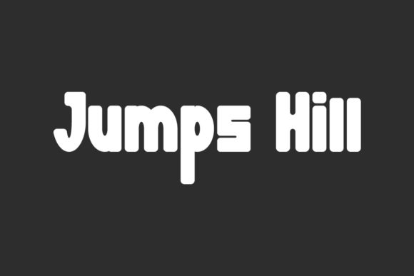 Jumps Hill Font for Modern Editorial Design