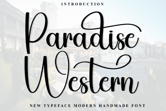 Paradise Western: Elevating Campaign Design with Timeless Script Font