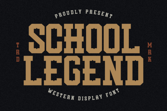 School Legend: A Vintage-Inspired Slab Serif for Web Design