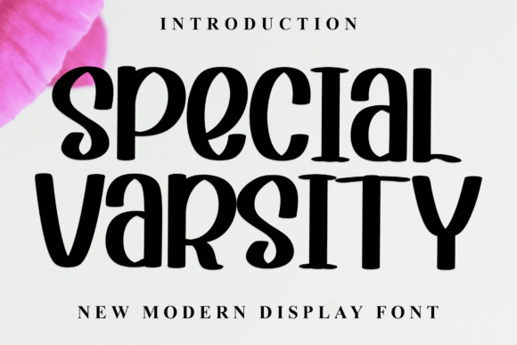 Special Varsity Font for Handmade Creations