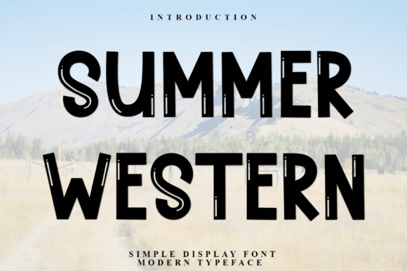 Summer Western Font for Professional Branding