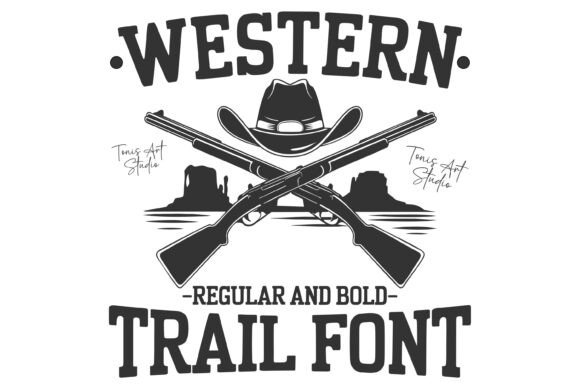 Western Trail Font: A Bold Choice for Wild West Branding